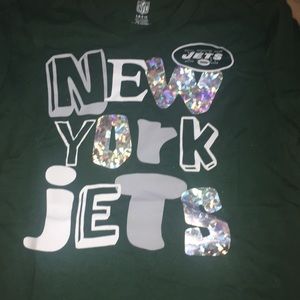 New York Jets Girls size Large T Shirt